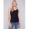 Reversible Bamboo Cami - Black