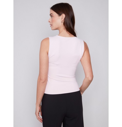 Sleeveless Super Stretch Top - Lotus